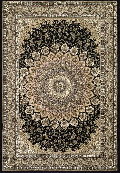 Dynamic Rugs ANCIENT GARDEN 57090-3484 Navy